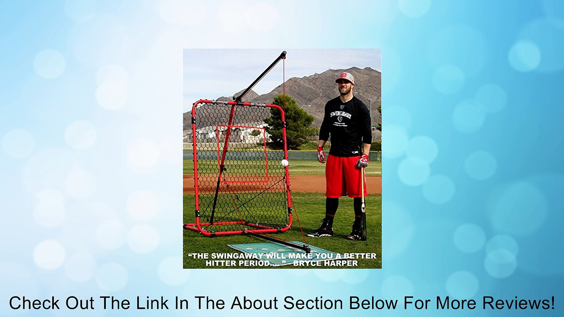 Swingaway Bryce Harper Mvp Hitting Machine Review