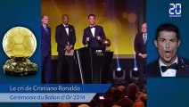 étrange cri de cristiano ronaldo