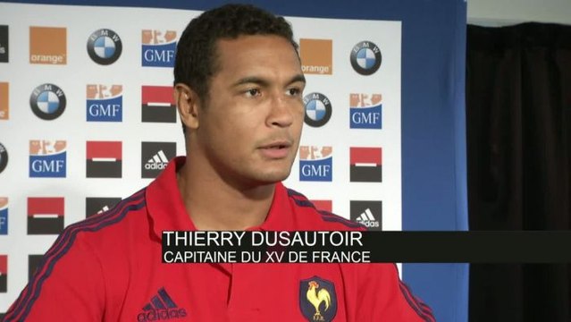 RUGBY - XV DE FRANCE - Dusautoir : «Bien terminer cette tournée»