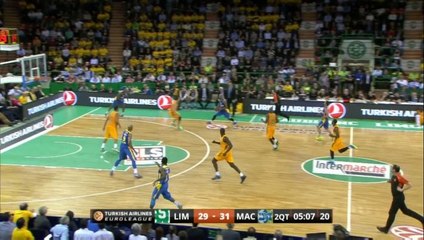 Скачать видео: BASKET - EUROLIGUE : Le résumé de CSP Limoges-Maccabi Tel Aviv