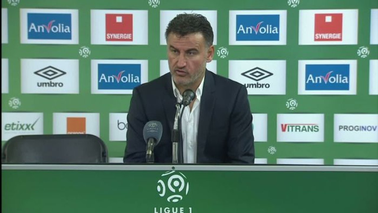 FOOT - L1 - ASSE - Galtier : «Un manque de culot»