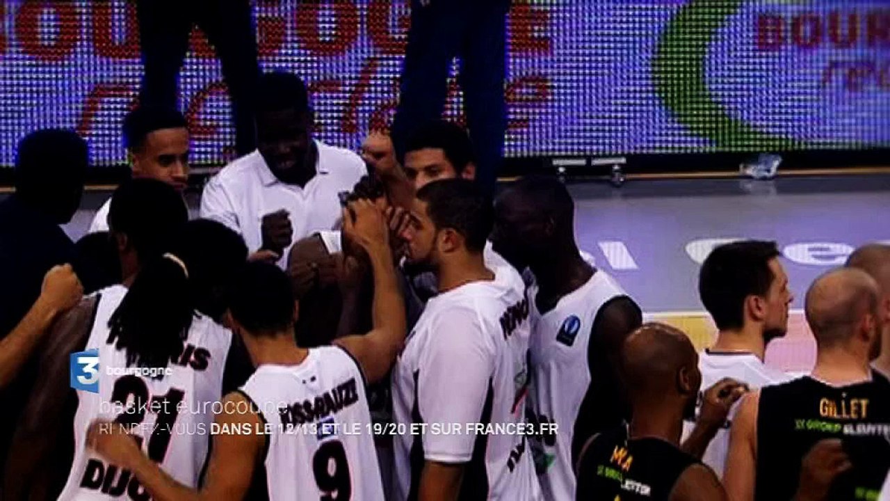 Bande-annonce BASKET EUROCOUPE : JDA Dijon/Ljubljana