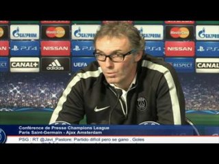 FOOT - C1 - PSG - Blanc : «Pastore confirme tout le bien que je pense de lui»