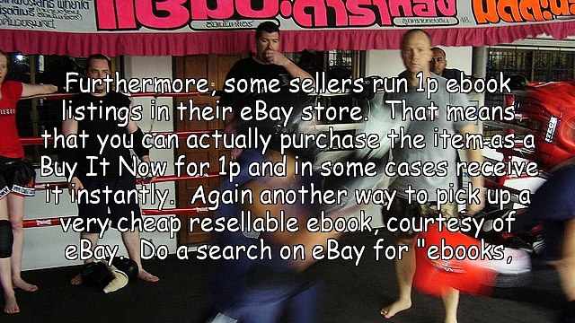 Ebay Ebook Success Tips: Get Free Ebooks to Resell on eBay!!!