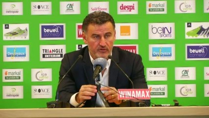 FOOT - L1 - ASSE - Galtier : «Une performance de très haut niveau»