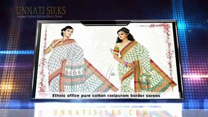 Rasipuram Sarees Online, Buy Rasipuram Silk Saris, Indian ethnic Rasipuram handlooms -