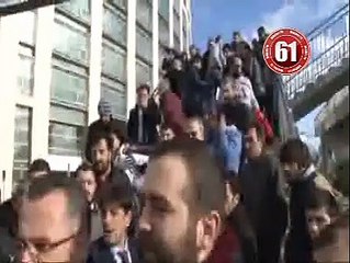 Trabzonspor taraftarına polis engeli