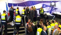 اسرائیل؛ تشییع جنازه چهار یهودی کشته شده در حملات پاریس