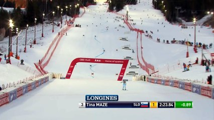 SKI - CM (F) - SLALOM GEANT : Le géant pour Tina Maze