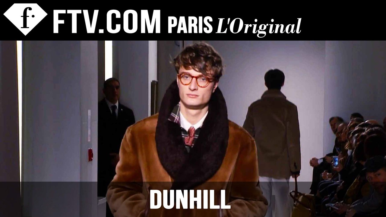 Dunhill Men Fall/Winter 2015 | London Collections: Men | FashionTV