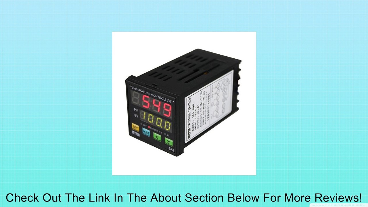 AGPtek� Universal Digital PID Temperature Controller RNR Control Out Dual display For Fahrenheit(F) and Celsius(C) Review