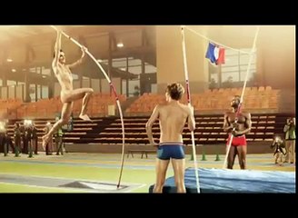 Athéna - sous-vêtements masculins, "Bleus Blancs Rouges et Nus, http://jeu.athenasport.fr" - mai 2012