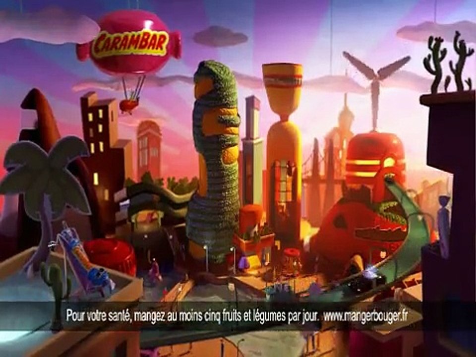 Carambar (Cadbury) - bonbons Carambar - mars 2010 - "Les Carambarrés", Cub's, "L'interrogatoire"