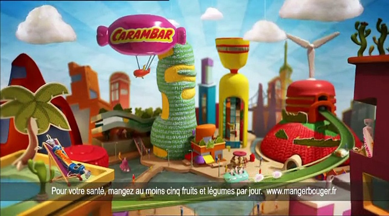 Carambar (Cadbury) - bonbons Carambar - mars 2010 - "Les Carambarrés", gamme Carambar, "L'asile"