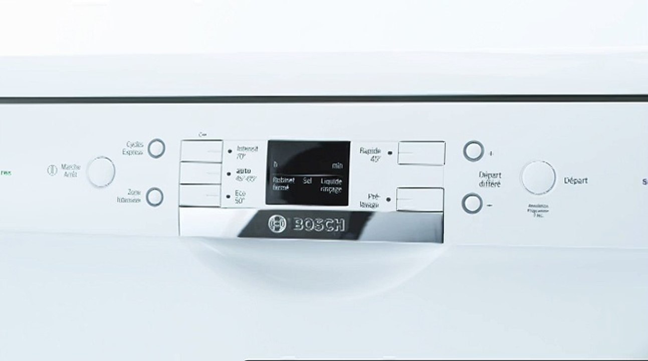 Bosch - appareils électroménagers - mars 2010 - "Des technologies pour la vie.", Lave-vaisselle 7 litres