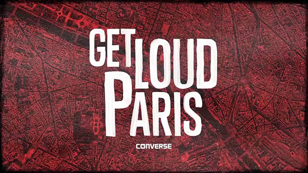 Blast Radius pour Converse - baskets, "Get Loud Paris" - octobre 2013