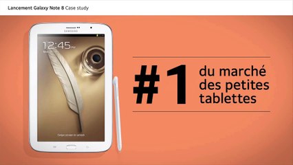 Cheil France pour Samsung Electronics France - tablette Samsung Galaxy Note 8, "Edition originale" - avril 2013
