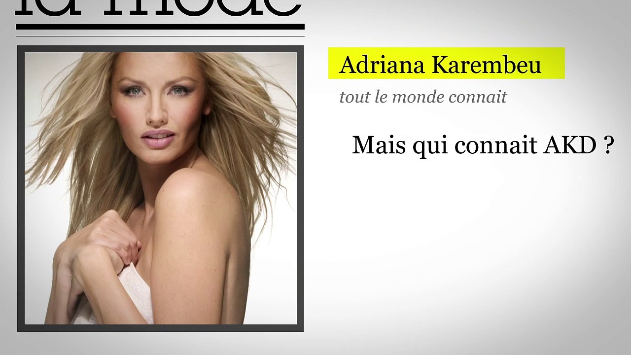 AKD - cosmétiques et spa, "Introduction en bourse d'AKD, avec Adriana Karembeu" - 2011