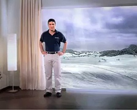 Daikin - pompes à chaleur - juin 2009 - billboard météo sur Canal plus