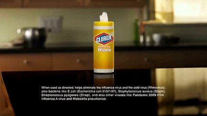 Clorox Company - lingettes antiseptiques Clorox - février 2011 - "Pull"