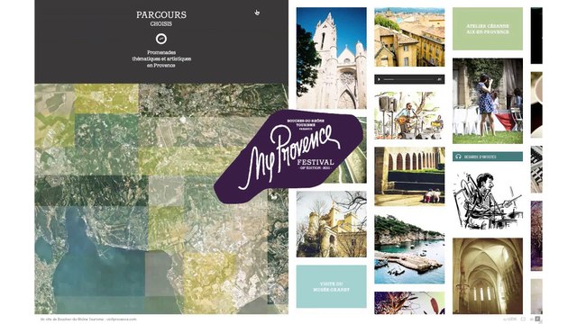 Bouches-du-Rhône Tourisme - tourisme, Myprovence Festival, les Bouches-du-Rhône vues par les artistes - décembre 2011