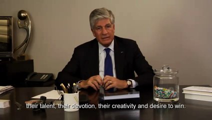Carte de voeux interne de Maurice Lévy, président de Publicis, pour 2011, en chinois