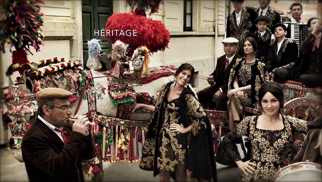 Bluefactory pour Dolce & Gabbana - cosmétiques, Podium lancement parfums pour homme, pour femme Galeries Lafayette Paris - octobre 2012