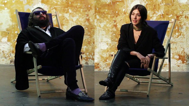 Air France Music - compagnie aérienne, Side by Side, avec Sébastien Tellier et Caroline Polachek de Chairlift - juin 2012