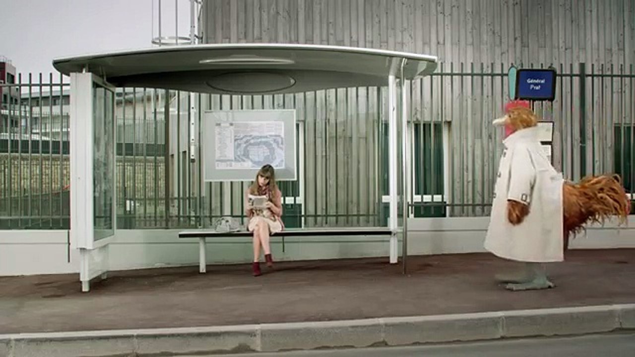 BETC pour la Française des jeux - jeu de loterie Loto, «La poule aux oeufs d'or» - avril 2014 - abribus