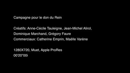 Collectif pour le don du vivant - association pour le don d'organes, "Quand on donne un rein à un proche, la vie continue" - juin 2011