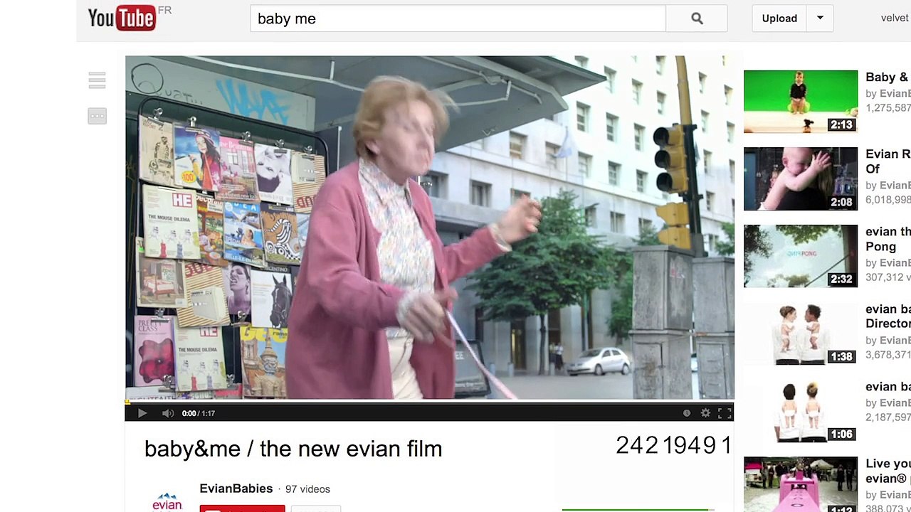 BETC pour Evian (Danone Eaux) - eau minérale, «Baby and Me» - avril 2013 - case study