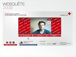 Croix-Rouge Française - organisme humanitaire - 2009 - "Web Quête 09", version courte