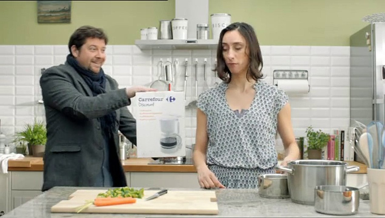 Carrefour - supermarchés, hypermarchés - janvier 2011 - "Carrefour Discount Petit électroménager", cafetière