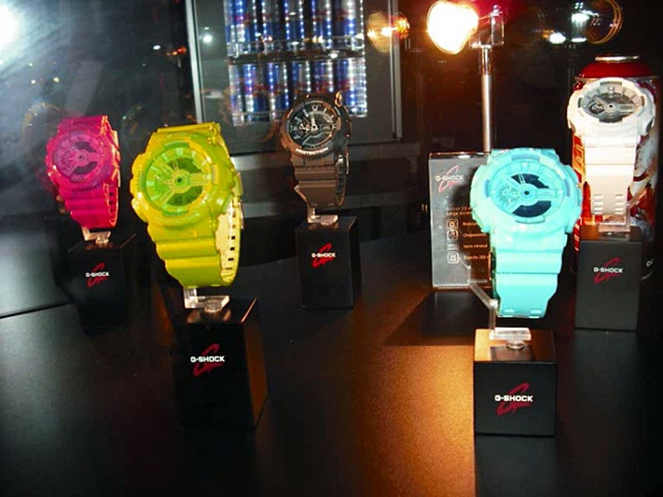 Casio - montres G-Shock et Baby-G - octobre 2010 - "Soirée Shock in Paris 2", mardi 12 octobre 2010