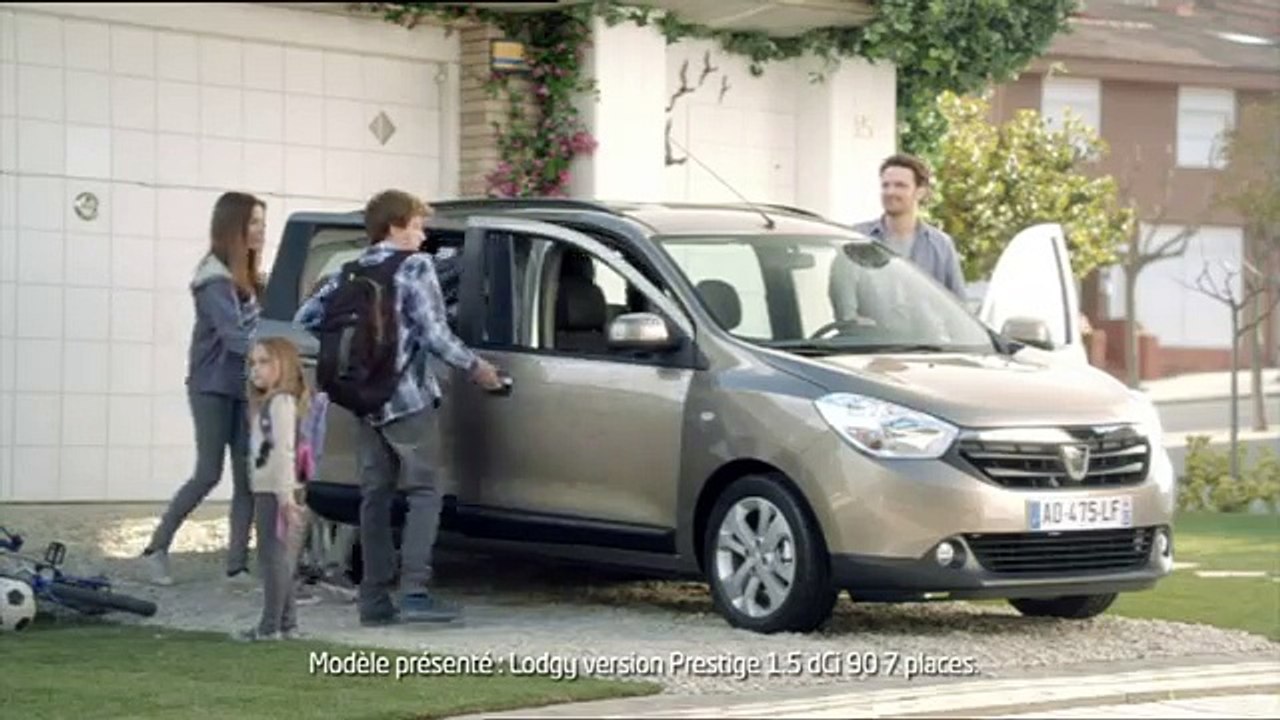 Dacia (Groupe Renault) - voiture Monospace Dacia Lodgy, "Amstramgram" - avril 2012