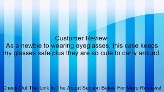 Zippered Eyeglasses Sunglasses Case Box Safety Coffee Color Review
