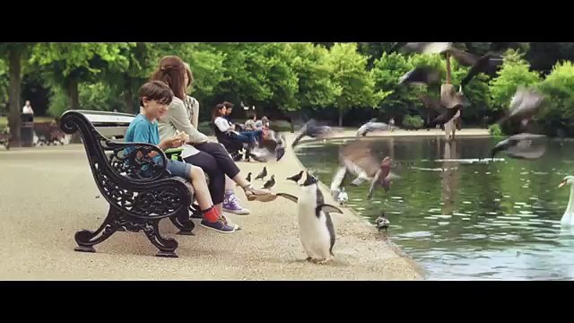 Adam & Eve DDB Londres pour John Lewis - grand magasin, «Monty the penguin» - novembre 2014