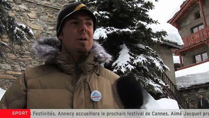 Conseil général de Haute-Savoie, Ville d'Annecy - candidature JO 2018 - février 2009 - "Une grande envie", www.annecy-2018.fr, A. Dénériaz