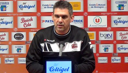 CDL ASM-EAG: la conférence de presse d'avant match de Jocelyn Gourvennec