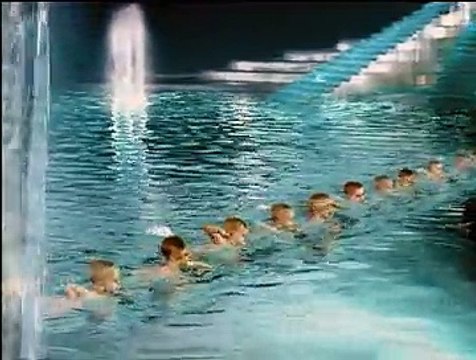 Evian - eau minérale - novembre 1998 - Evian, déclarée source de jeunesse pour votre corps , Les Bébés nageurs