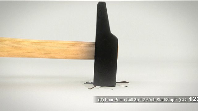 Fiat - voiture Fiat Punto Cult, Cochon tirelire - novembre 2011