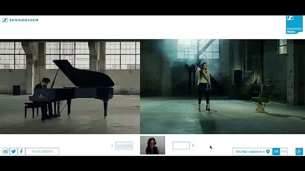 Fred & Farid Shanghai pour Sennheiser - casques audio, «Momentum duo, www.sennheiser-momentumduo.com.cn» - octobre 2014