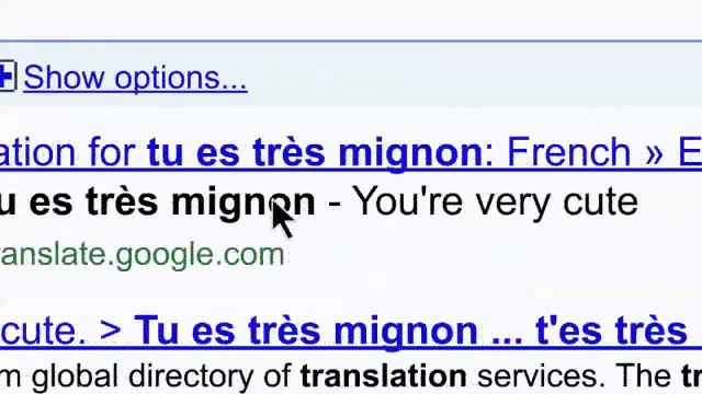 Google - moteur de recherche - février 2010 - Parisian Love , Search on