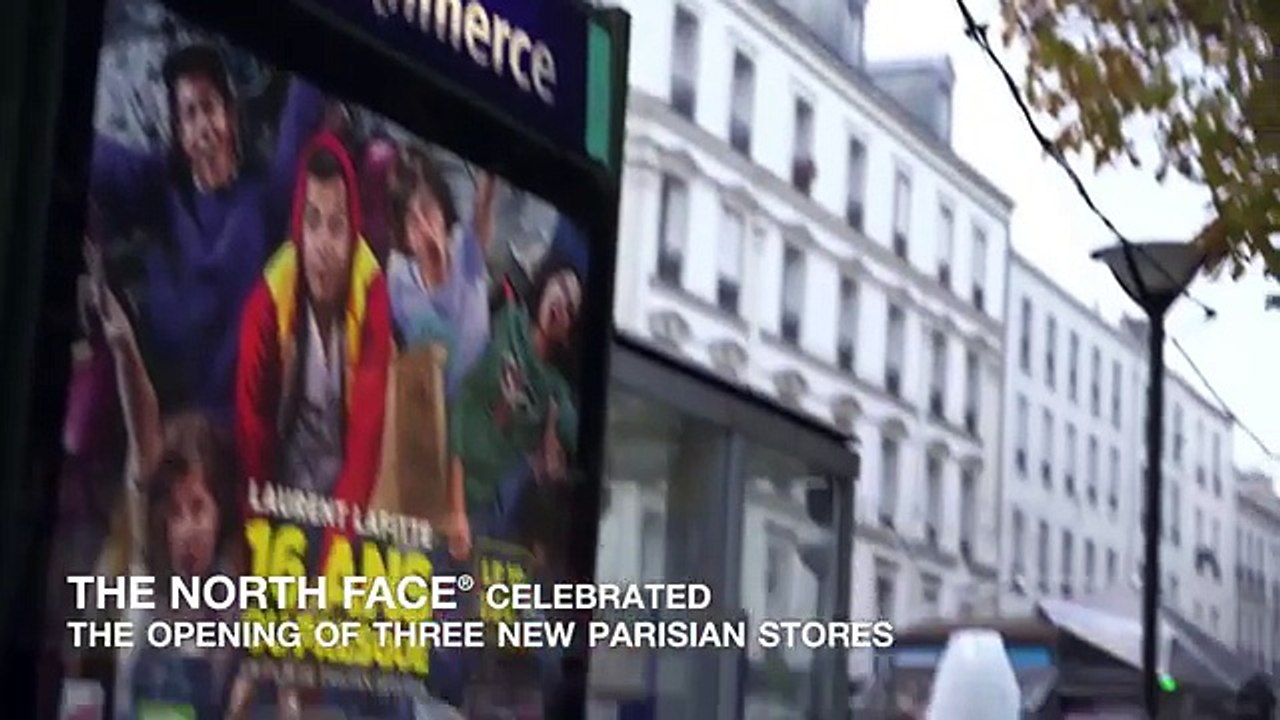 Havas Paris pour The North Face - vêtements et accessoires, "Mission Paris" - décembre 2013