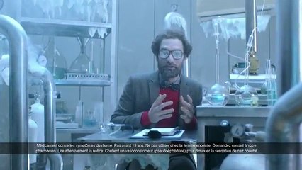 JWT Paris pour Actifed (Johnson & Johnson) - médicament contre le rhume, "Le labo" - décembre 2013