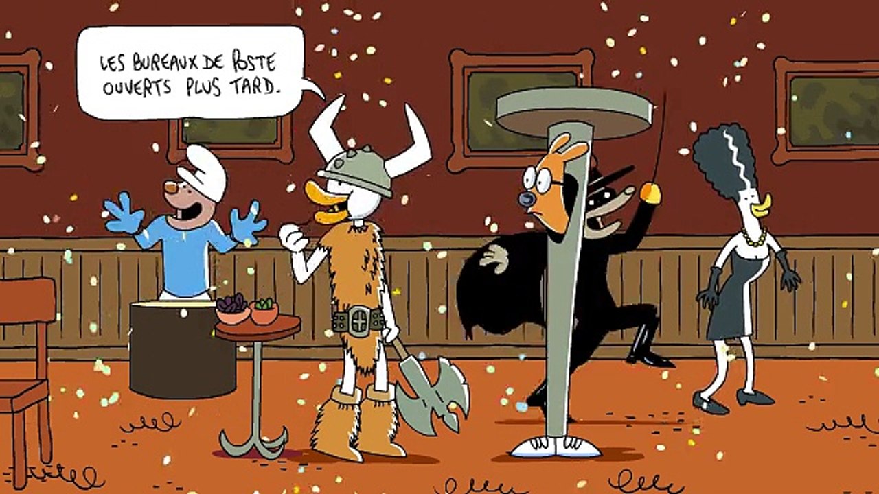 La Poste - distribution du courrier - mai 2011 - "Qu'est-ce qu'ils ont encore inventé à La Poste ?", "Vikings"