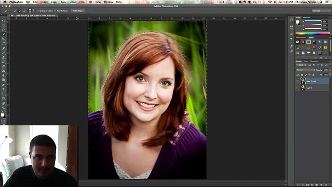Remove Background in Photoshop CS6