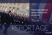 [REPORTAGE] Hommage national aux policiers morts en service