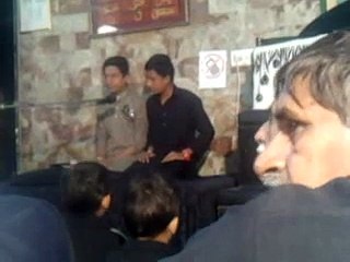 Marsiya Sakina So rahi hyn By Syed-Haider_brothers 12th Muharram ul hram... at imam bargah qasr-e-batool lhr..