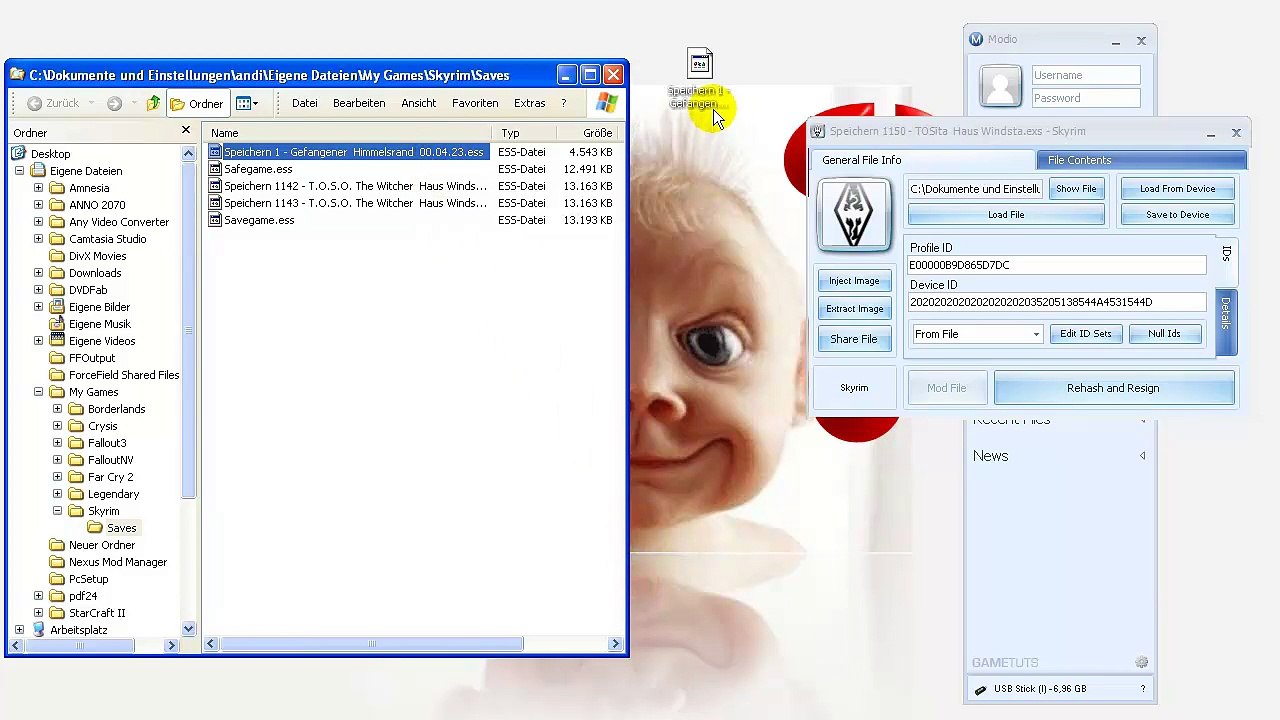 PC Spielstand auf die XBox übertragen How to move Skyrim PC Savegame to XBox